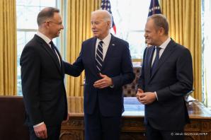 [VIDEO] Biały Dom. Spotkanie z Prezydentem USA  Andrzeja Dudy