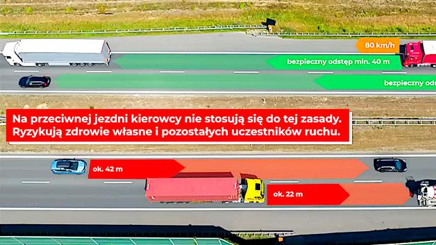 [VIDEO] „Jazda na zderzaku” wciąż plagą polskich dróg. Dlaczego to takie niebezpieczne?